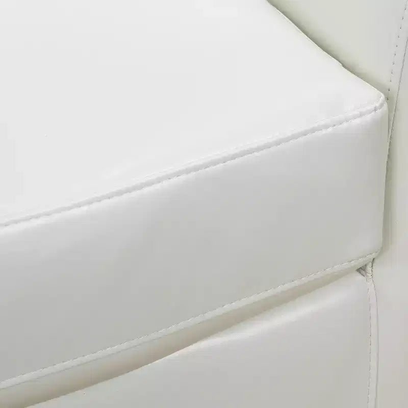 Fauteuil pivotant club contemporain en similicuir
