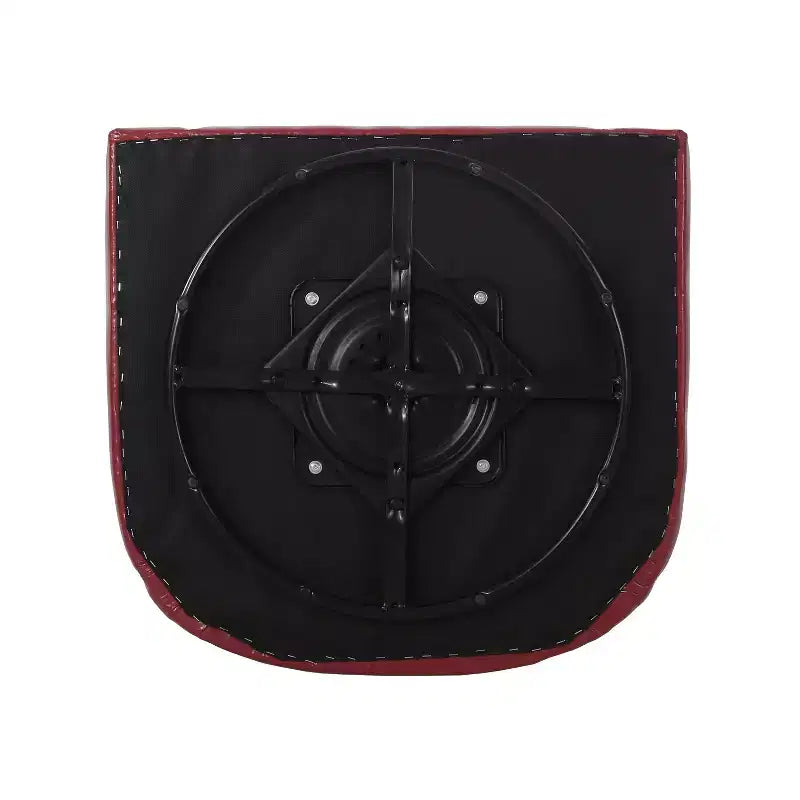 Fauteuil pivotant club contemporain en similicuir