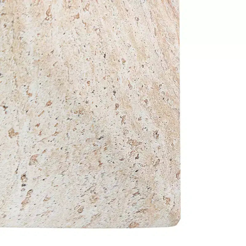 Leichter Beistelltisch aus Beton, handbemalt