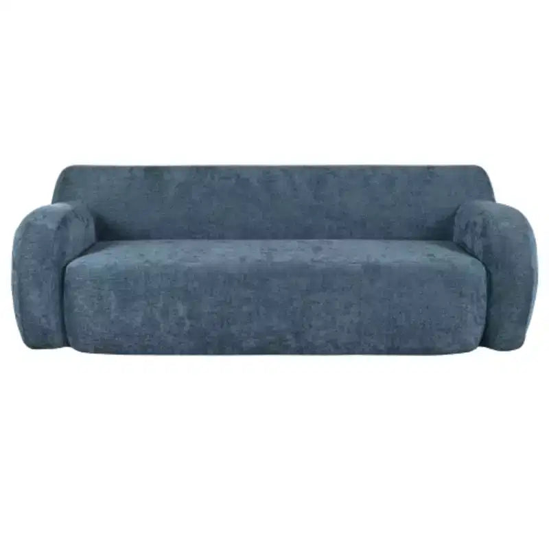 Canapé minimaliste à compression, design incurvé, canapé décontracté 3 places pour salon, chambre ou appartement