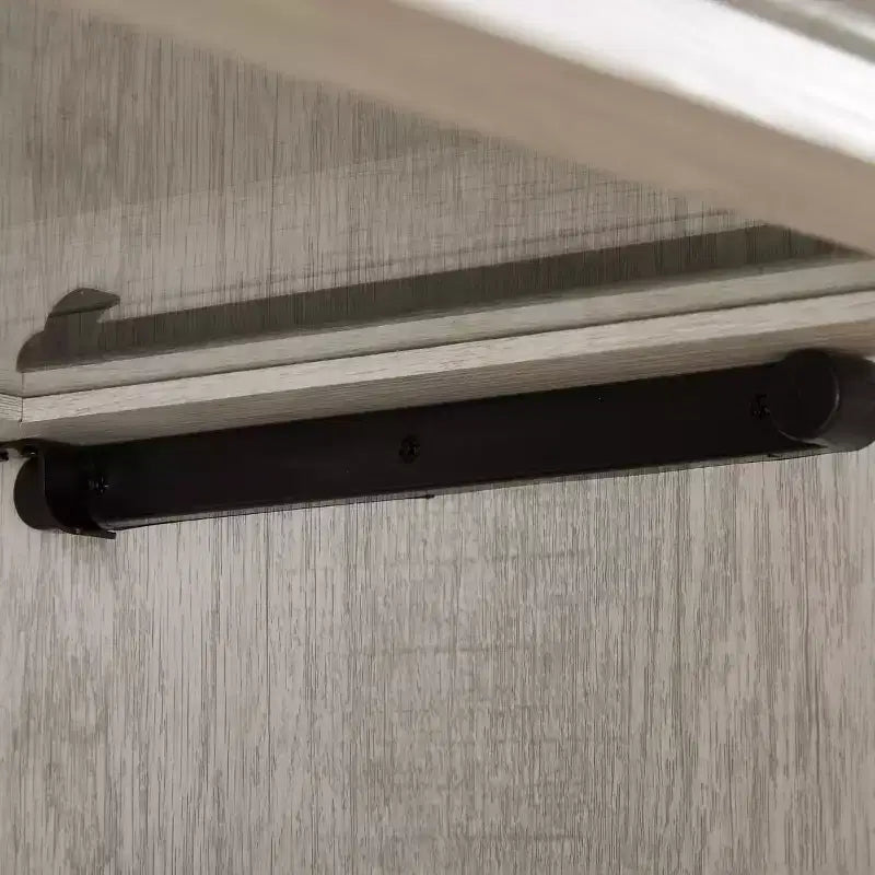 63-Zoll-Glasvitrine mit 4 Ablagen, weißer Vitrinenschrank aus MDF und gehärtetem Glas (Klappüren für Sammlerstücke, Spielzeug und Bücher)